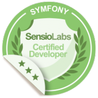 SensioLabs认证的Symfony开ob娱乐下载发者(专家)徽章