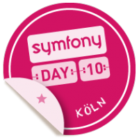 ob娱乐下载2010年Symfony日Köln与会者徽章