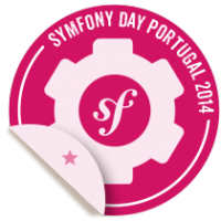 ob娱乐下载2014年葡萄牙Symfony Day出席者徽章