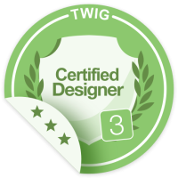 Twig 3认证设计师徽章